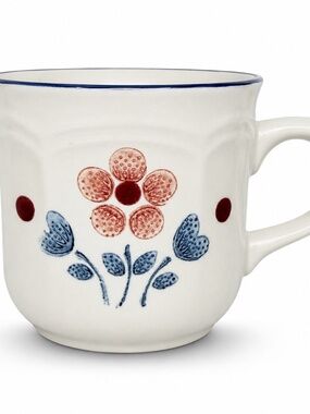 Vintage Hearthside Cumberland Brambleberry Stoneware Floral Coffee Mug Japan